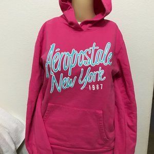 AEROPOSTALE Pullover Hoodie sweatshirts Medium in size hot pink